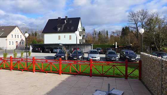 Das China-Restaurant Xi Hu in Bielefeld - gute Parkmöglichkeiten.